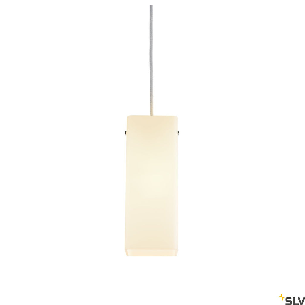SLV QUADRASS Indoor pendant E27 white 1003432