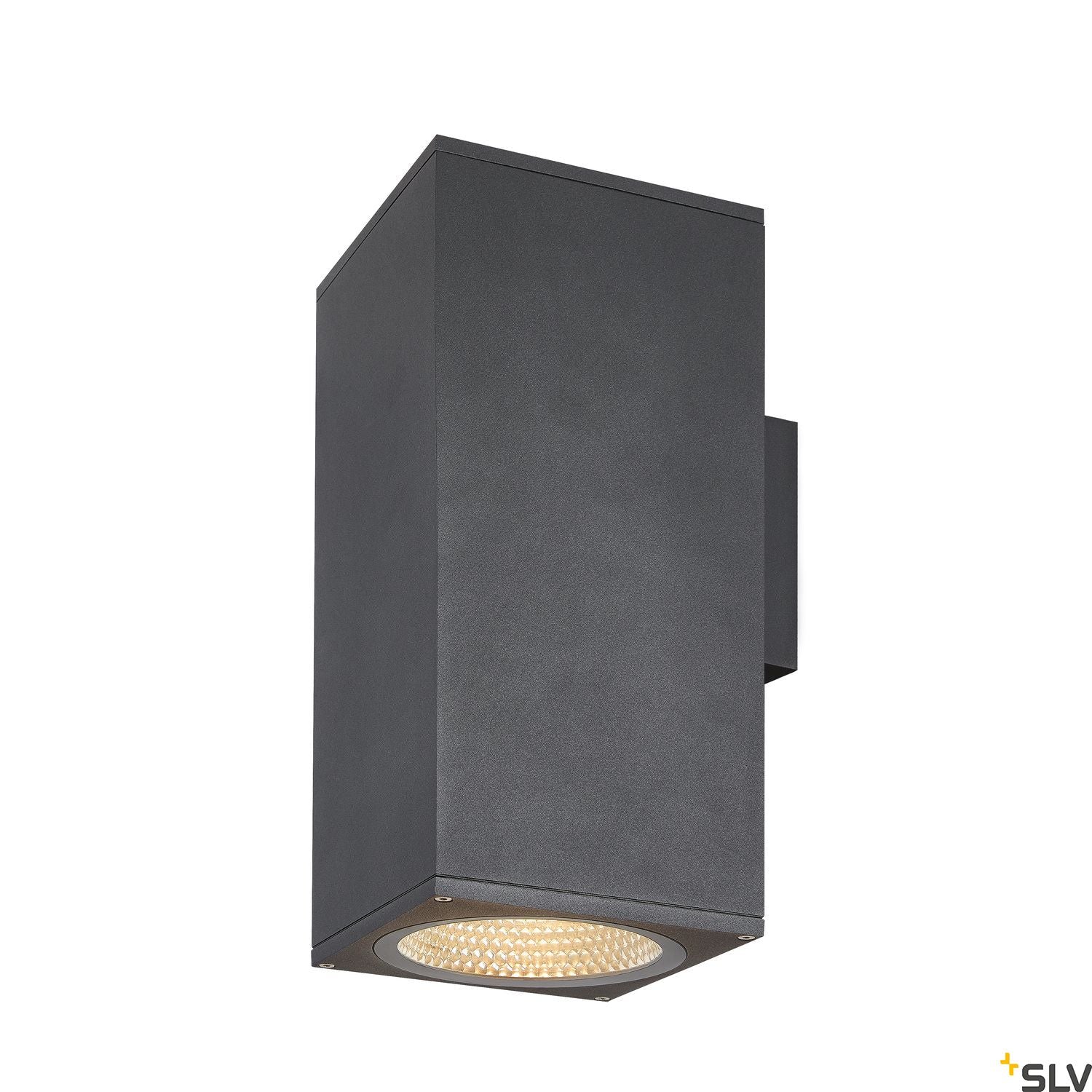 SLV ENOLA SQUARE UP/DOWN L outdoor LED surface-mounted wall light anthracite CCT 3000/4000K 1003438