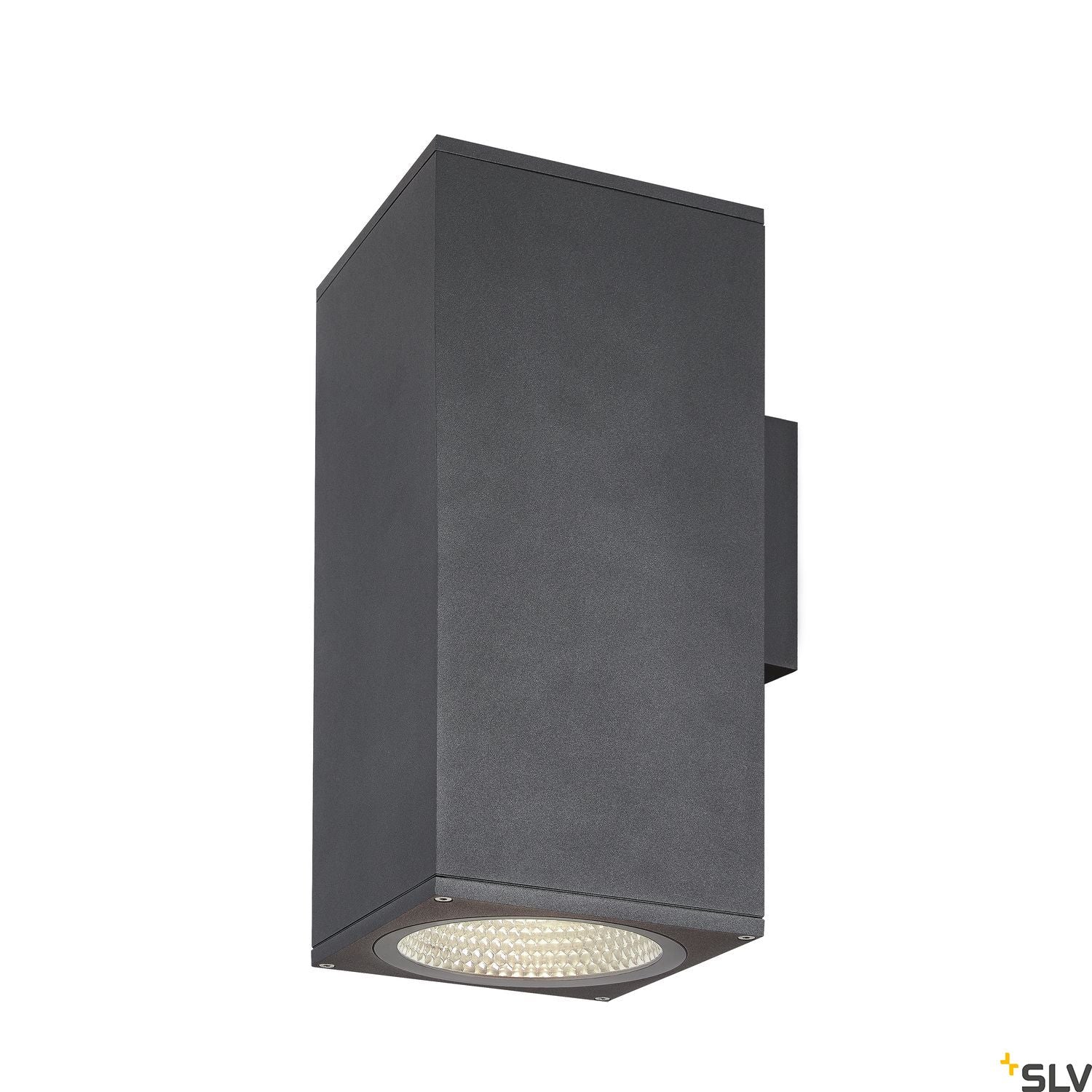 SLV ENOLA SQUARE UP/DOWN L outdoor LED surface-mounted wall light anthracite CCT 3000/4000K 1003438