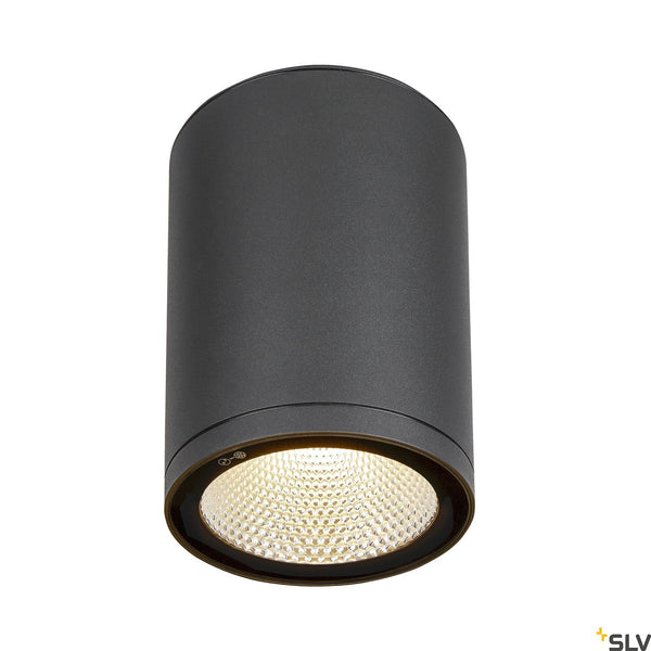 SLV ENOLA ROUND L outdoor LED surface-mounted ceiling light anthracite CCT 3000/4000K 1003442
