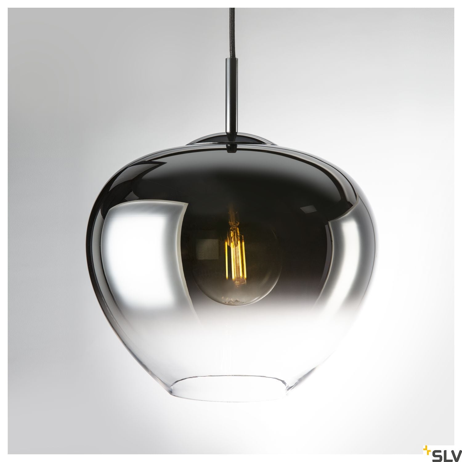 SLV PANTILO CONVEX 29 indoor pendant E27 chrome 1003443