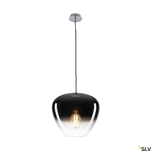 SLV PANTILO CONVEX 40 indoor pendant E27 chrome 1003444
