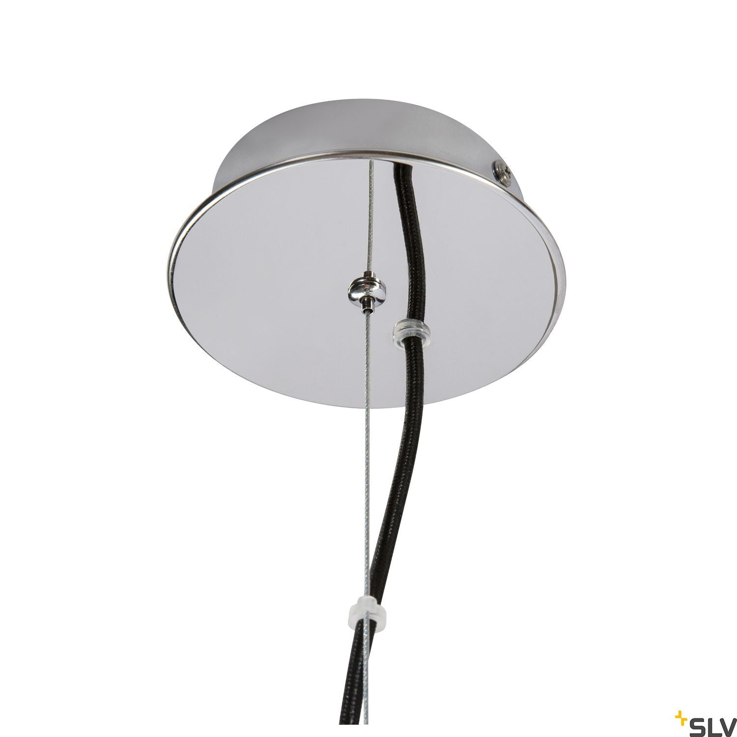 SLV PANTILO CONVEX 40 indoor pendant E27 chrome 1003444