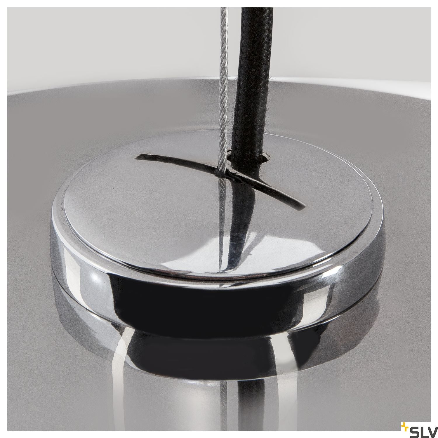 SLV PANTILO CONVEX 40 indoor pendant E27 chrome 1003444