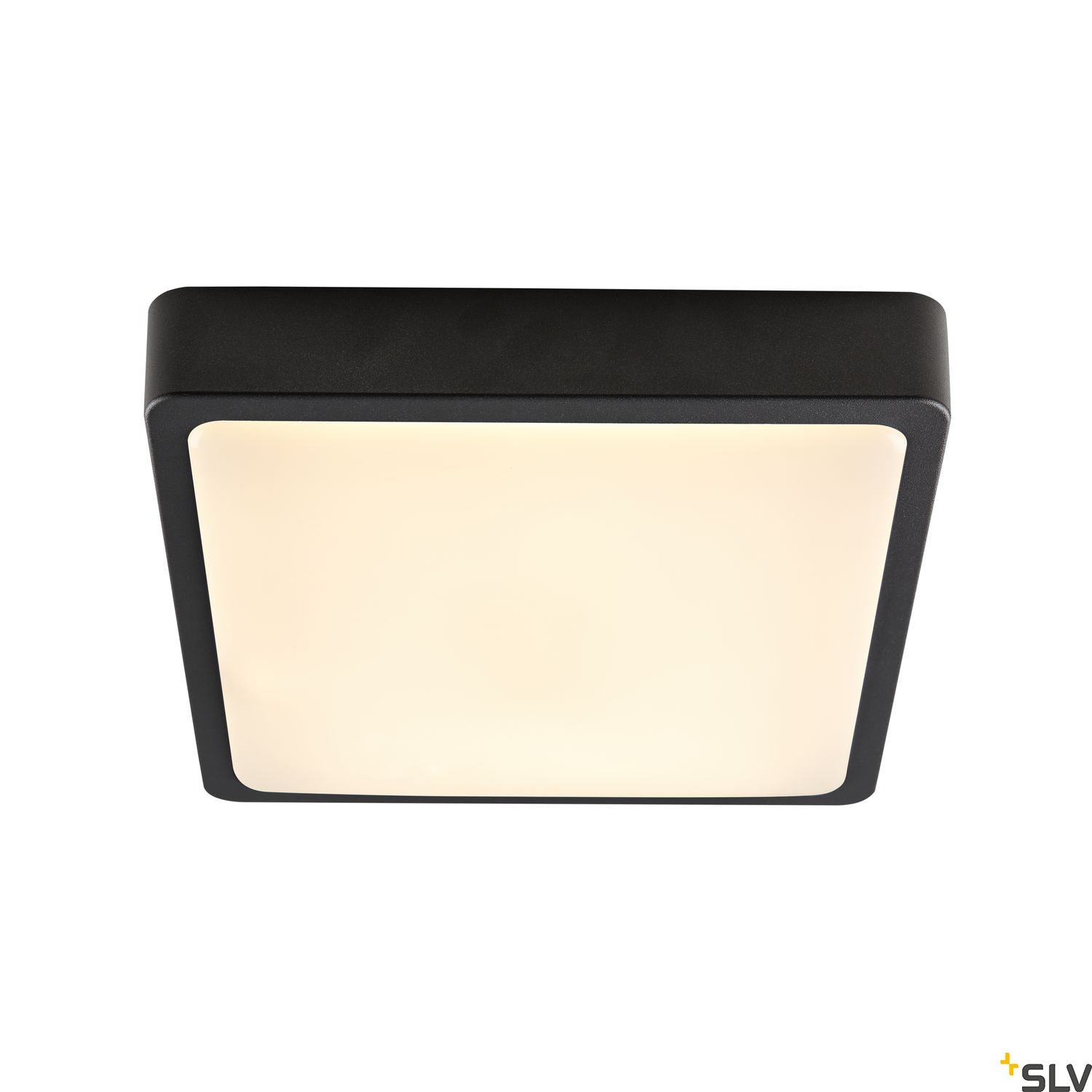 SLV AINOS SQUARE SENSOR outdoor LED surface-mounted wall and ceiling light anthracite CCT switch 3000/4000K 1003452
