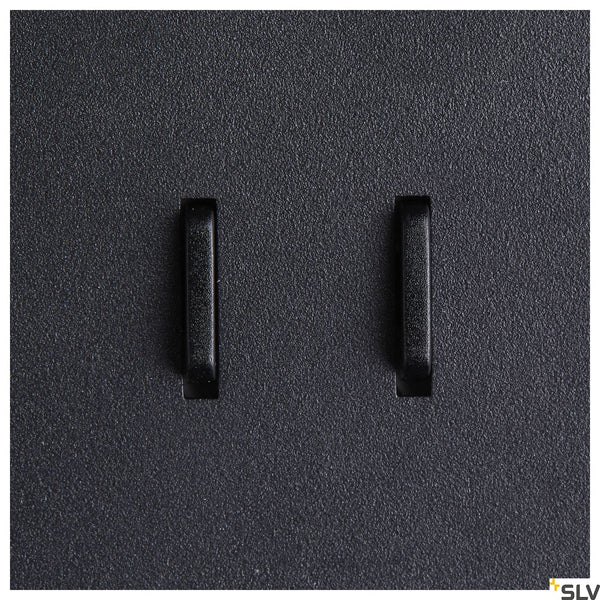 SLV SOMNILA SPOT indoor LED surface-mounted wall light 3000K black version right incl. USB connection 1003456