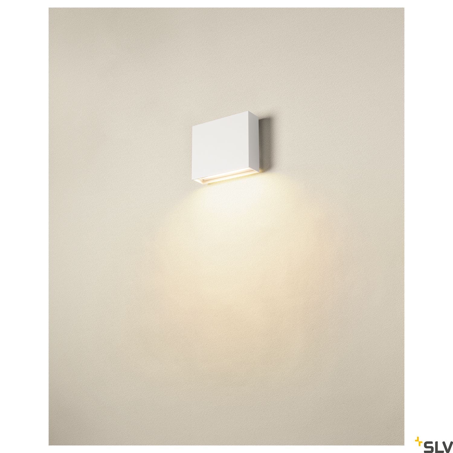 SLV QUAD FRAME 14 indoor LED surface-mounted wall light TRIAC white CCT switch 2700/3000K 1003467