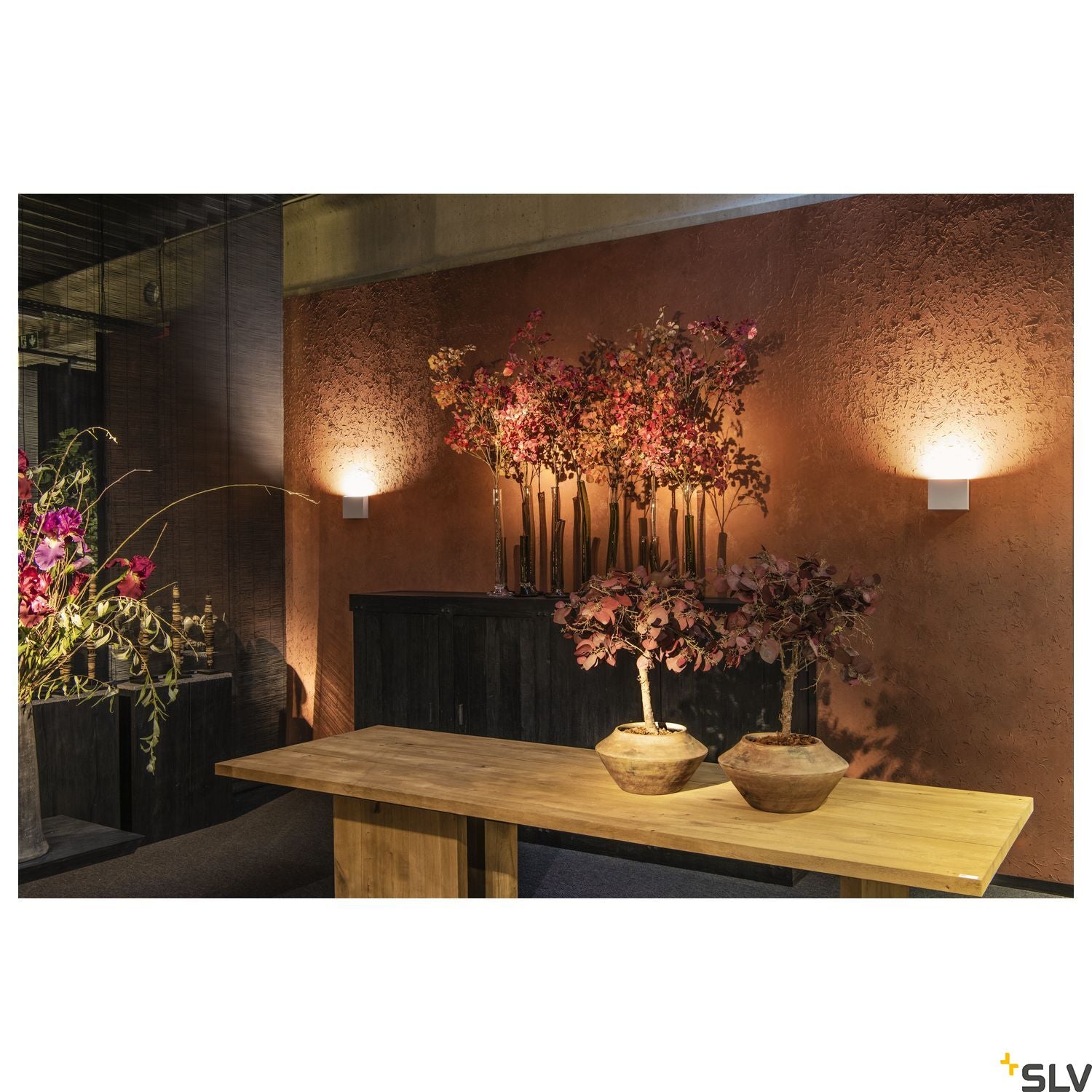 SLV QUAD FRAME 19 indoor LED surface-mounted wall light TRIAC white CCT switch 2700/3000K 1003468