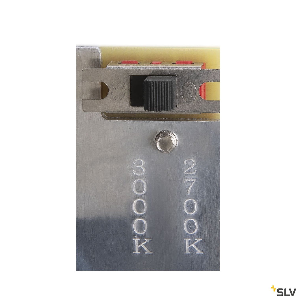 SLV QUAD FRAME 19 indoor LED surface-mounted wall light TRIAC white CCT switch 2700/3000K 1003468