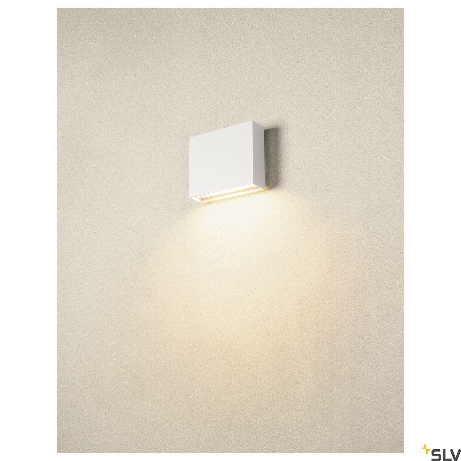 SLV QUAD FRAME 19 indoor LED surface-mounted wall light TRIAC white CCT switch 2700/3000K 1003468