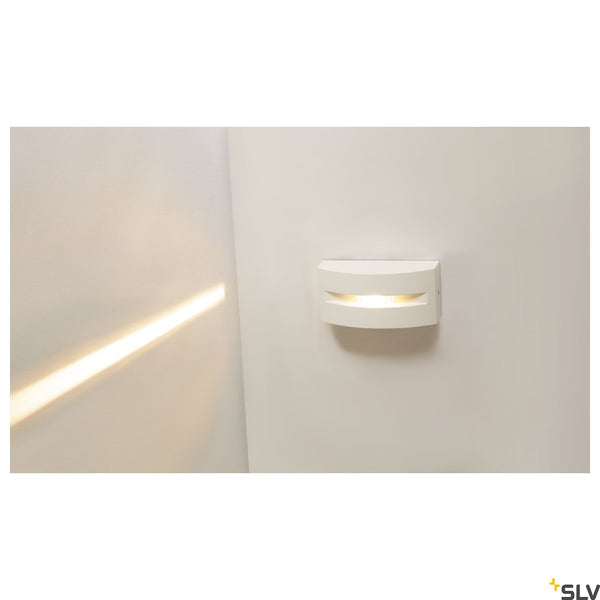 SLV OUT-BEAM FRAME CW Outdoor LED wall and ceiling mounted light white 3000K 1003519
