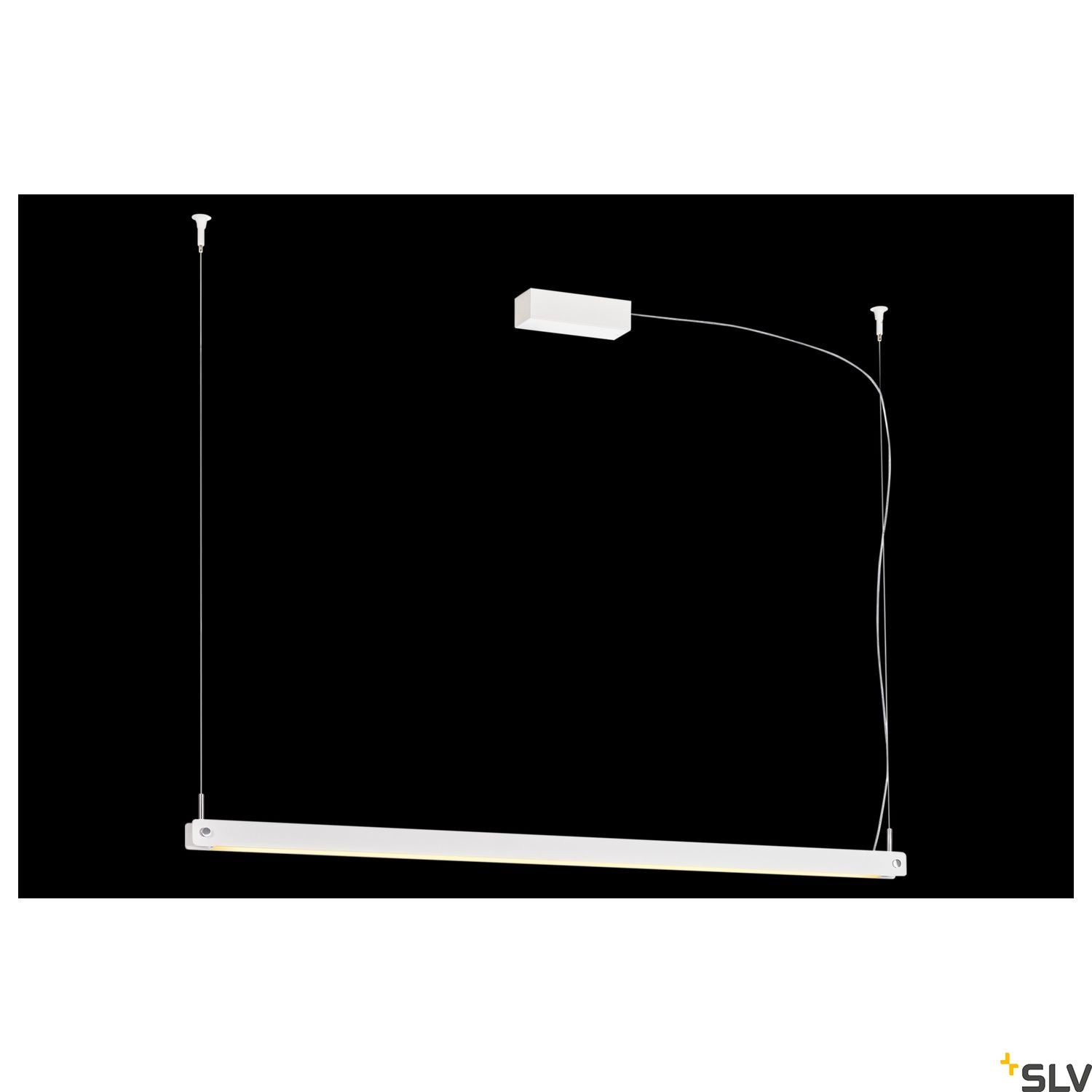 SLV NOYA PD PHASE Indoor LED pendant light white CCT switch 2700/3000K 1003532