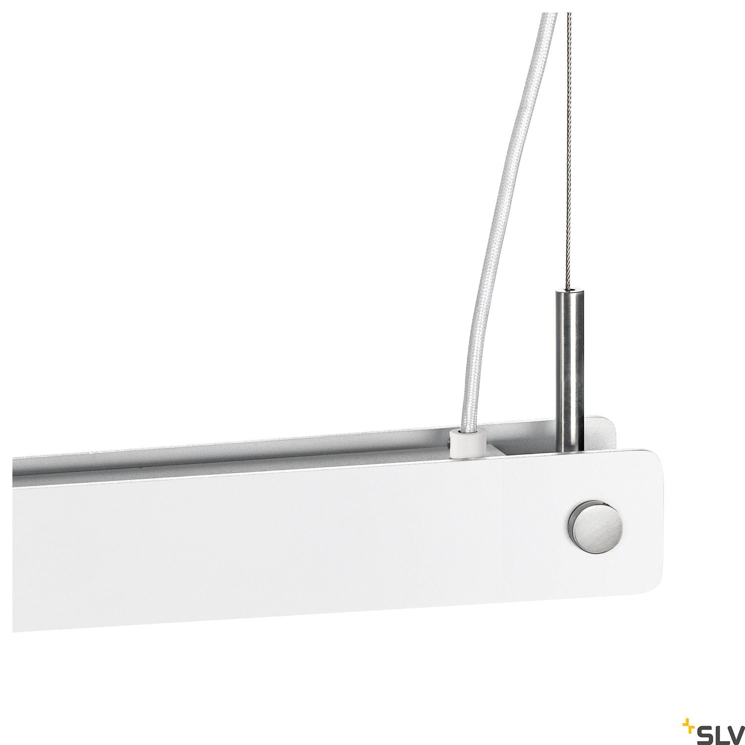 SLV NOYA PD PHASE Indoor LED pendant light white CCT switch 2700/3000K 1003532