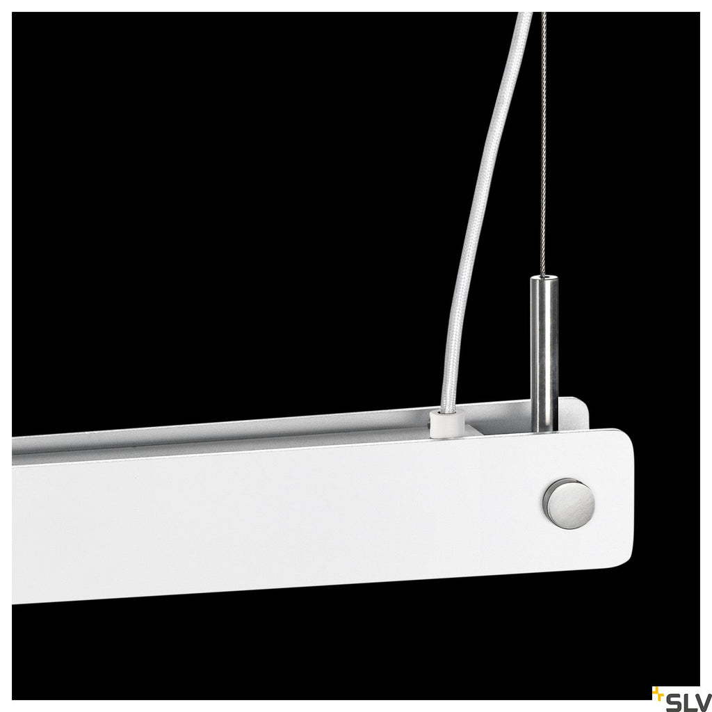 SLV NOYA PD PHASE Indoor LED pendant light white CCT switch 2700/3000K 1003532