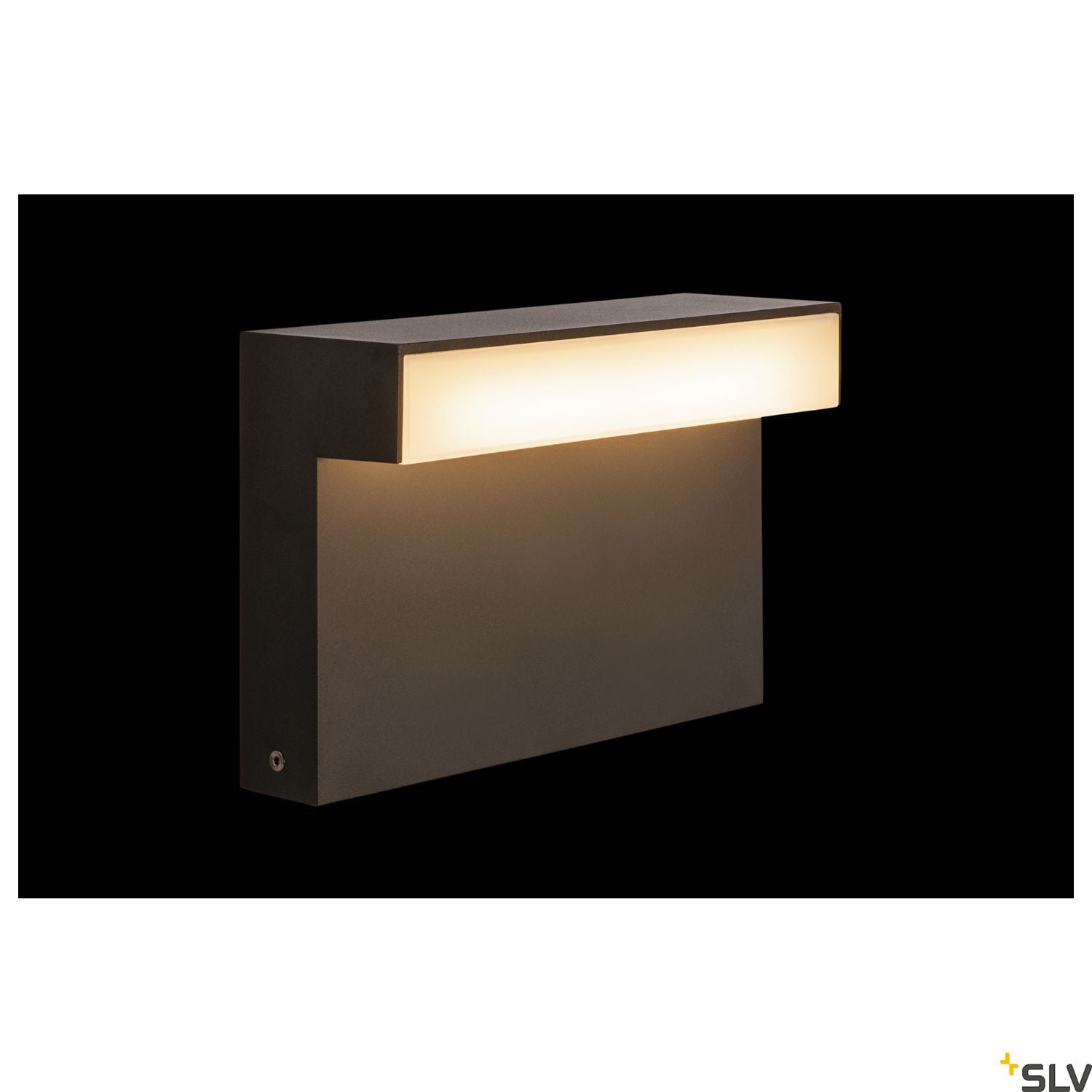 SLV L-LINE OUT 30 FL Outdoor LED free-standing light anthracite CCT switch 3000/4000K 1003536