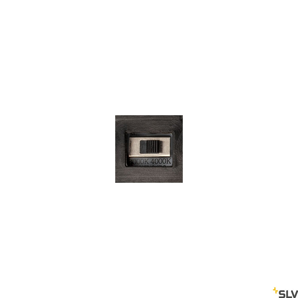 SLV L-LINE OUT 30 FL Outdoor LED free-standing light anthracite CCT switch 3000/4000K 1003536