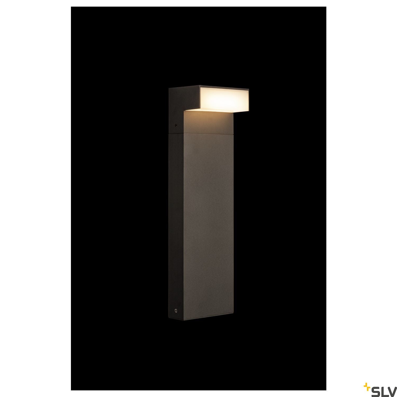 SLV L-LINE OUT 50 FL POLE Outdoor LED free-standing light horizontal anthracite CCT switch 3000/4000K 1003537