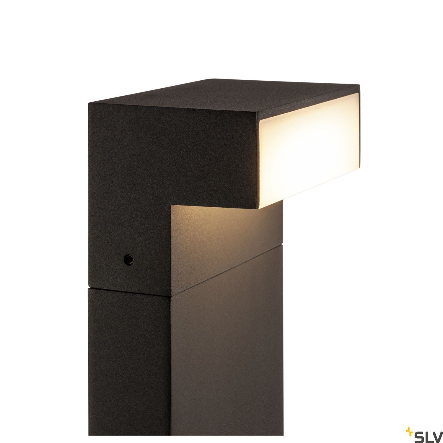 SLV L-LINE OUT 50 FL POLE Outdoor LED free-standing light horizontal anthracite CCT switch 3000/4000K 1003537