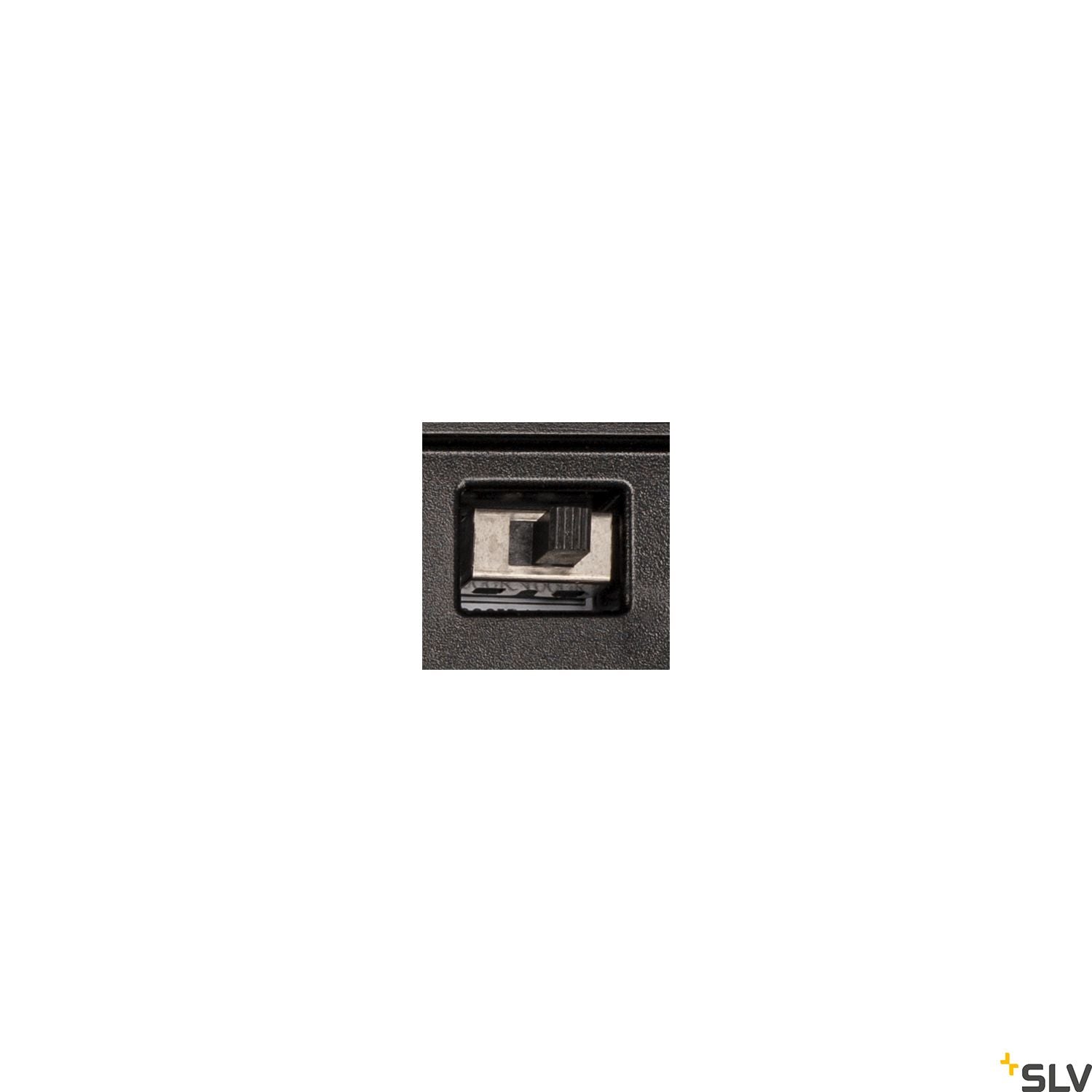 SLV L-LINE OUT 50 FL POLE Outdoor LED free-standing light horizontal anthracite CCT switch 3000/4000K 1003537