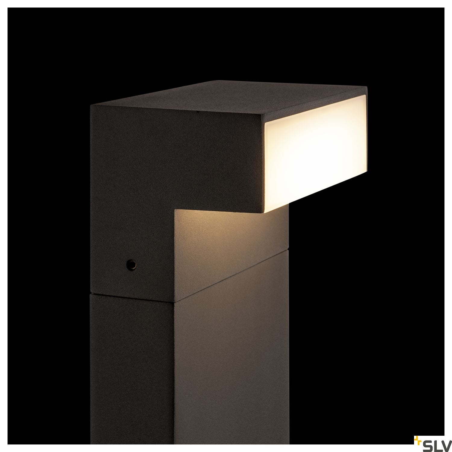 SLV L-LINE OUT 50 FL POLE Outdoor LED free-standing light horizontal anthracite CCT switch 3000/4000K 1003537