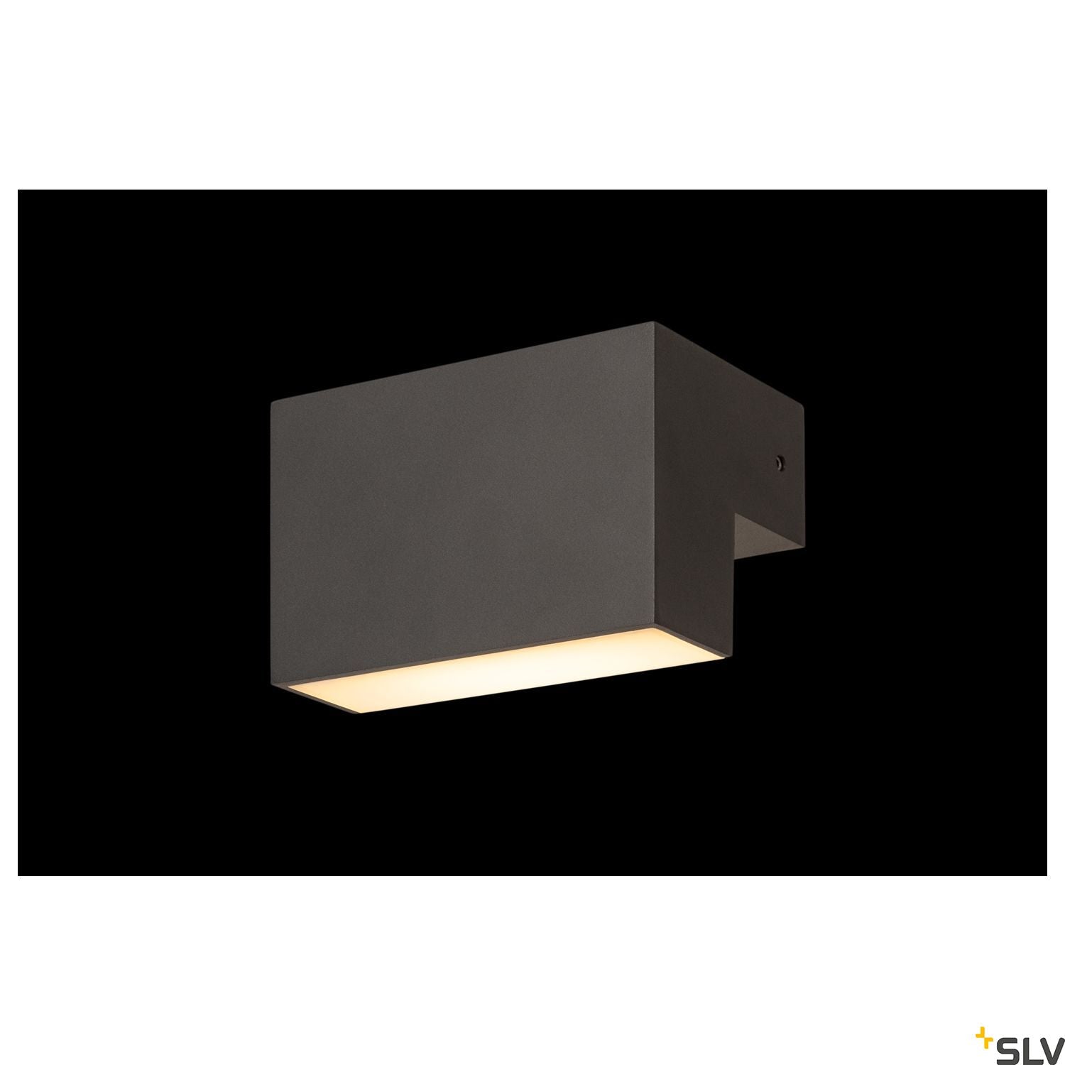 SLV L-LINE OUT WL Outdoor LED wall-mounted light anthracite CCT switch 3000/4000K 1003539