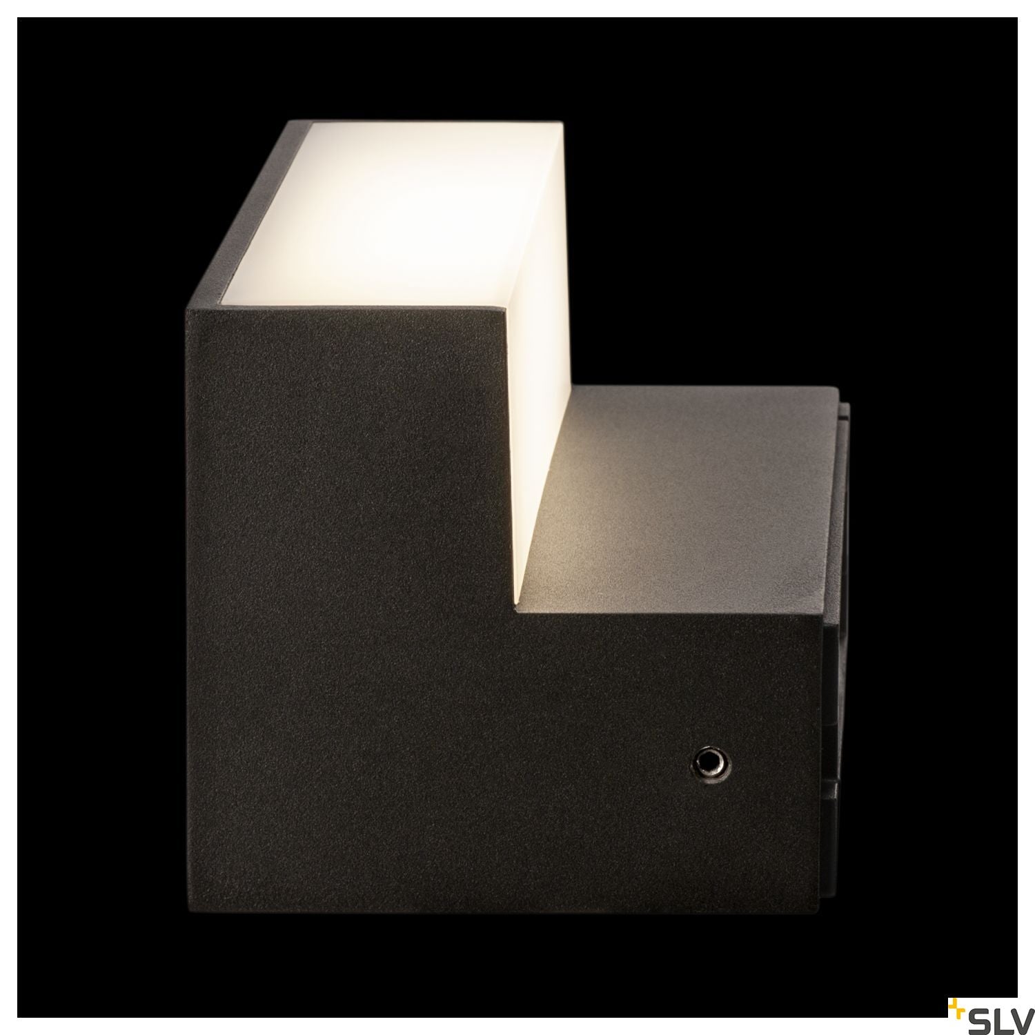 SLV L-LINE OUT WL Outdoor LED wall-mounted light anthracite CCT switch 3000/4000K 1003539