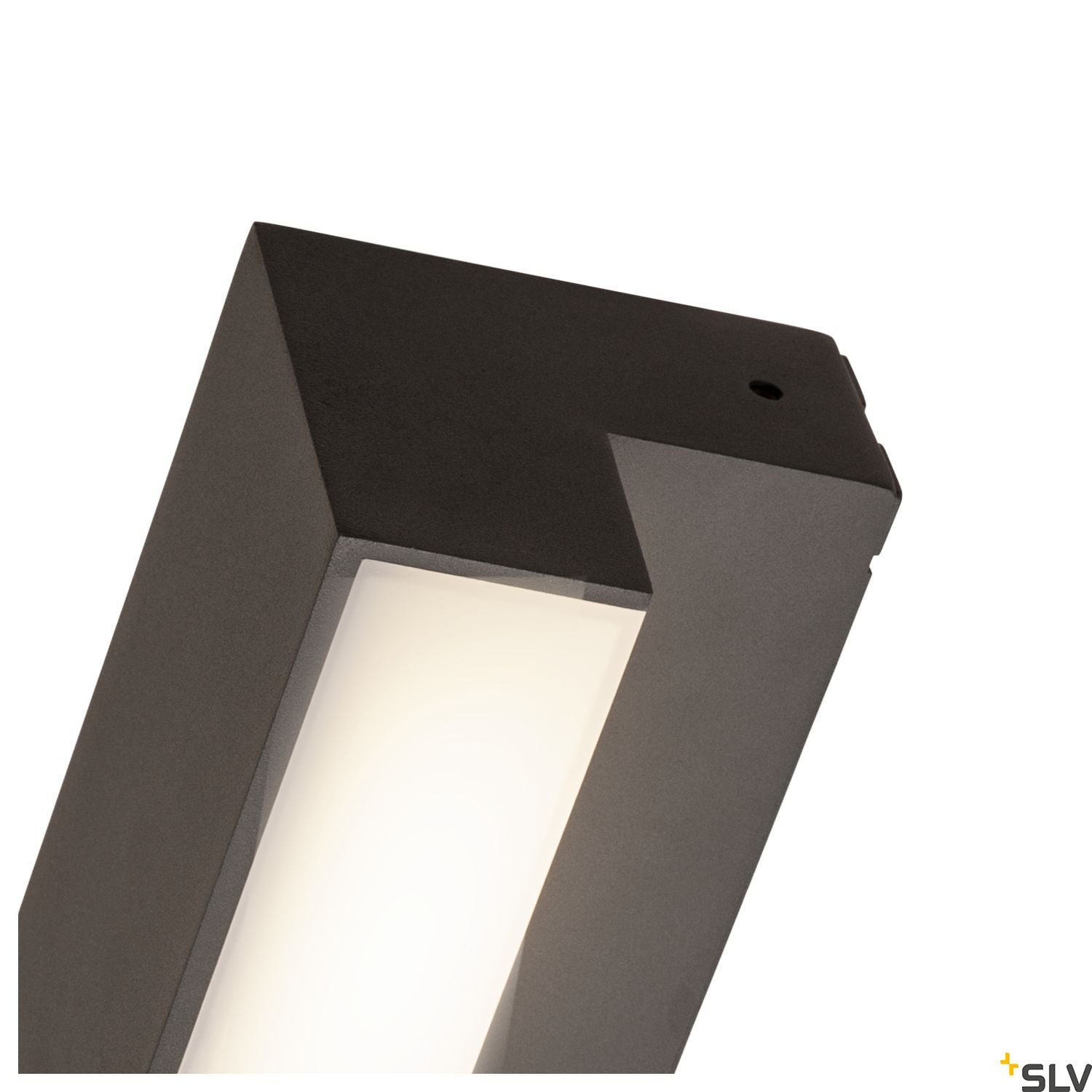 SLV L-LINE OUT WL Outdoor LED wall-mounted light anthracite CCT switch 3000/4000K 1003539