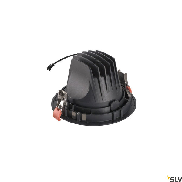 SLV NUMINOS DL XL Indoor LED recessed ceiling light black/black 3000K 20° gimballed rotating and pivoting 1003721