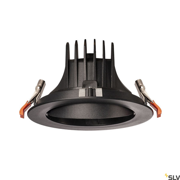 SLV NUMINOS DL XL Indoor LED recessed ceiling light black/black 3000K 40° gimballed rotating and pivoting 1003724