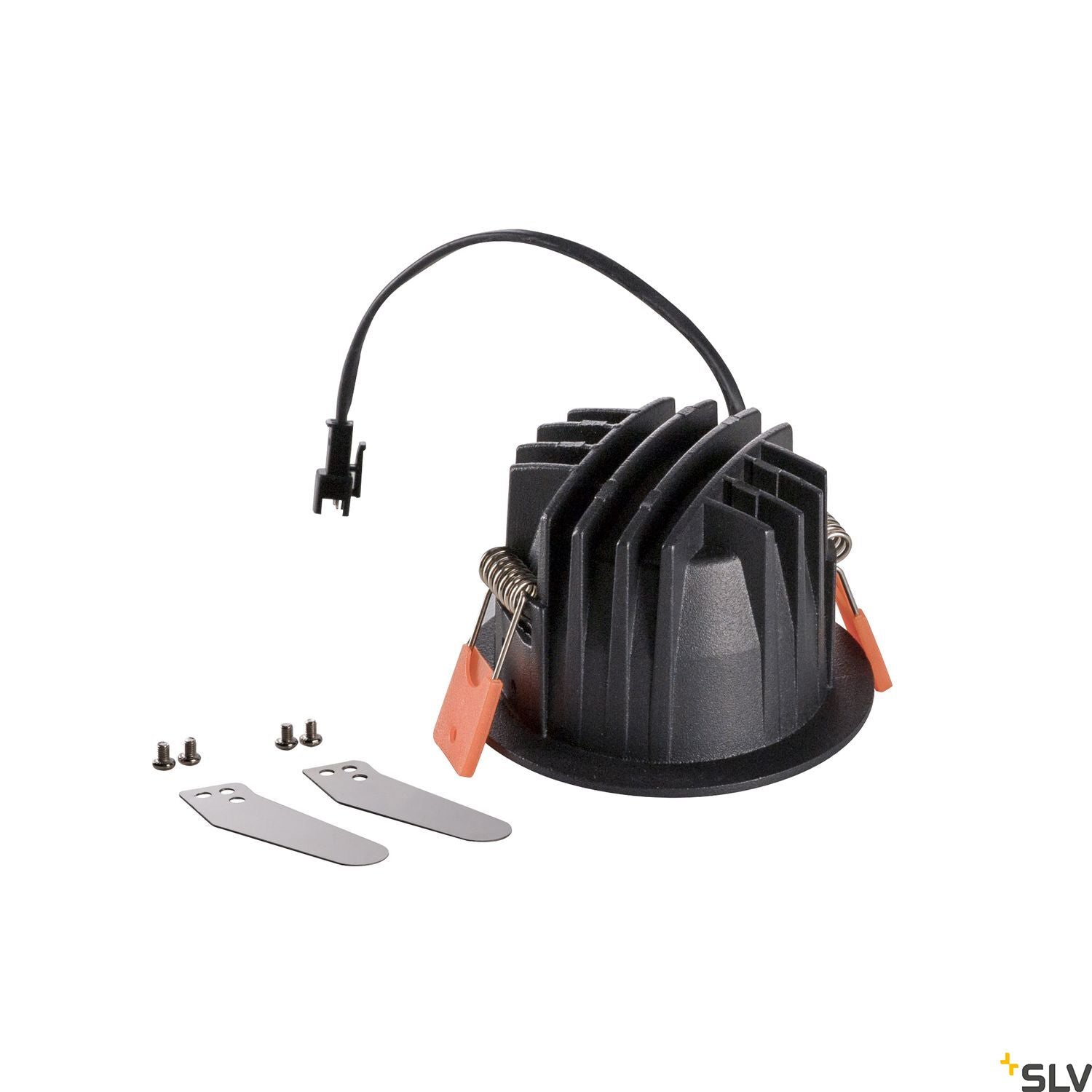 SLV NUMINOS DL S Indoor LED recessed ceiling light black/black 2700K 20° gimballed rotating and pivoting 1003769