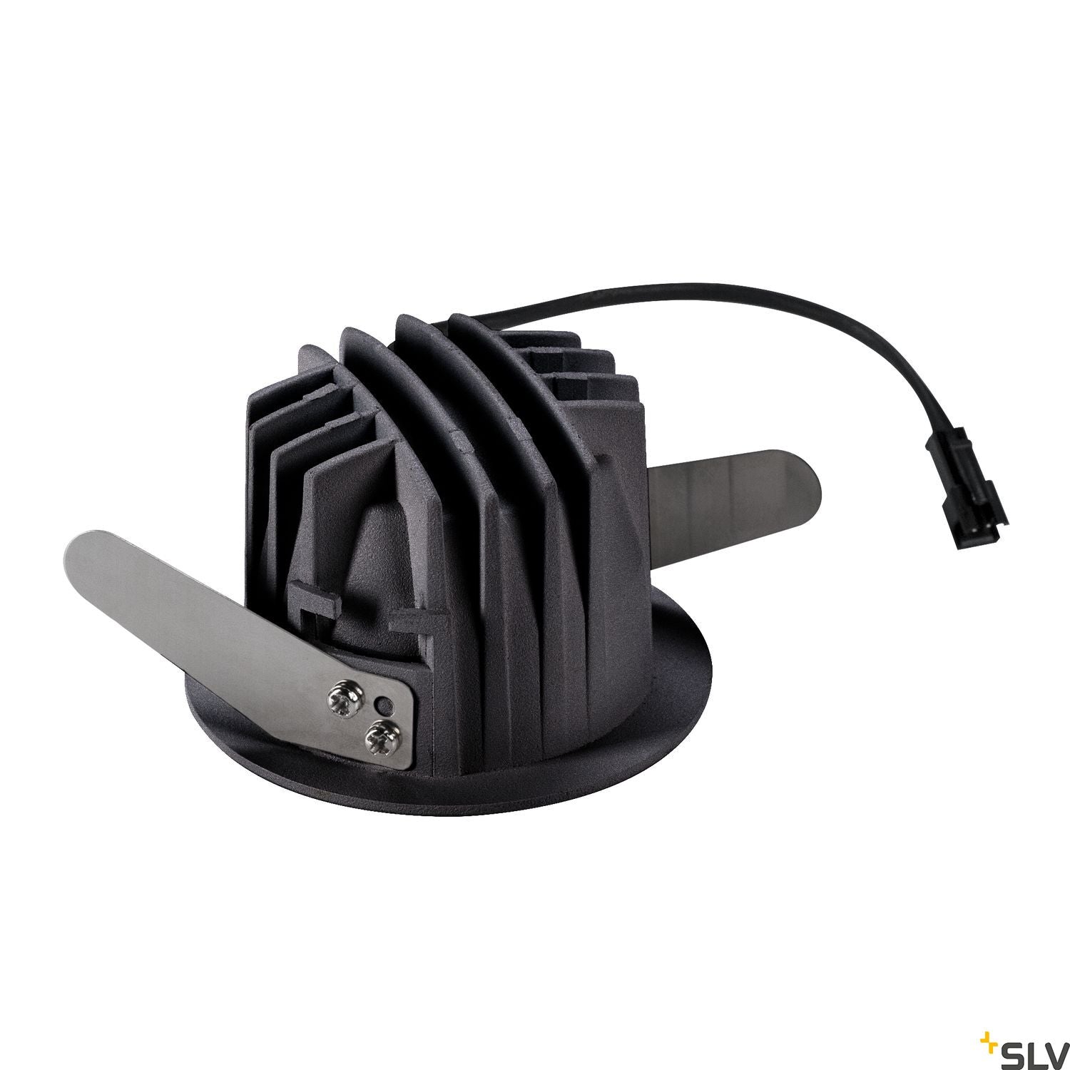 SLV NUMINOS DL S Indoor LED recessed ceiling light black/black 2700K 20° gimballed rotating and pivoting 1003769