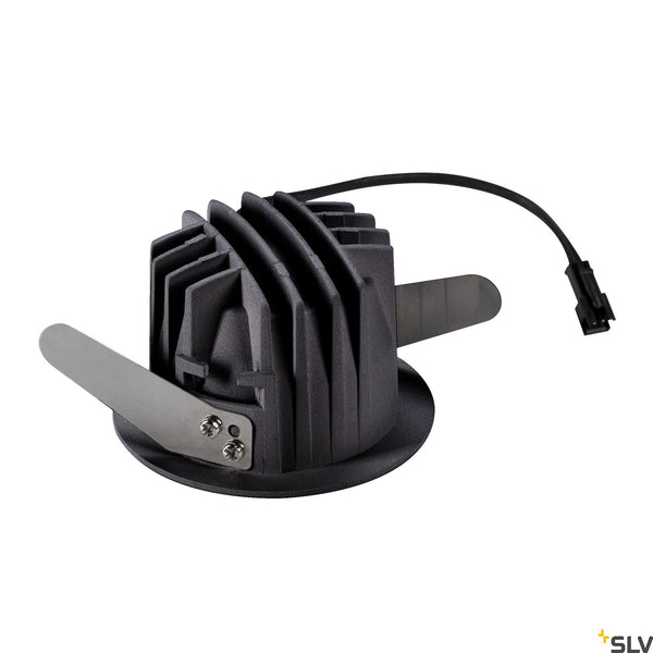 SLV NUMINOS DL S Indoor LED recessed ceiling light black/black 2700K 20° gimballed rotating and pivoting 1003769