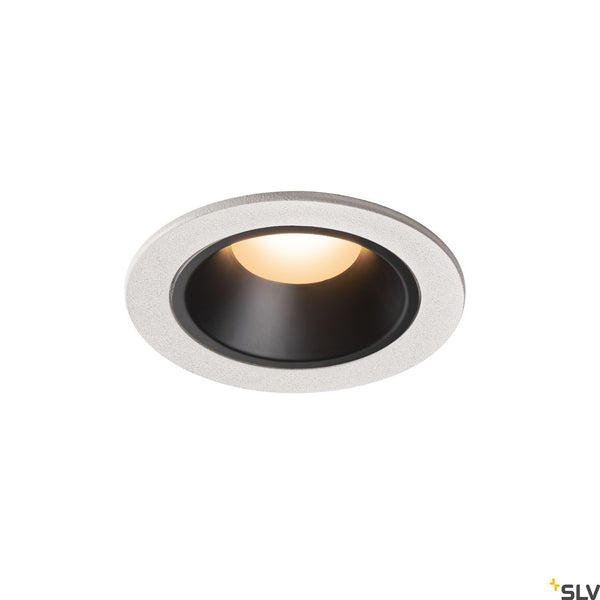SLV NUMINOS DL S Indoor LED recessed ceiling light white/black 2700K 40° 1003784