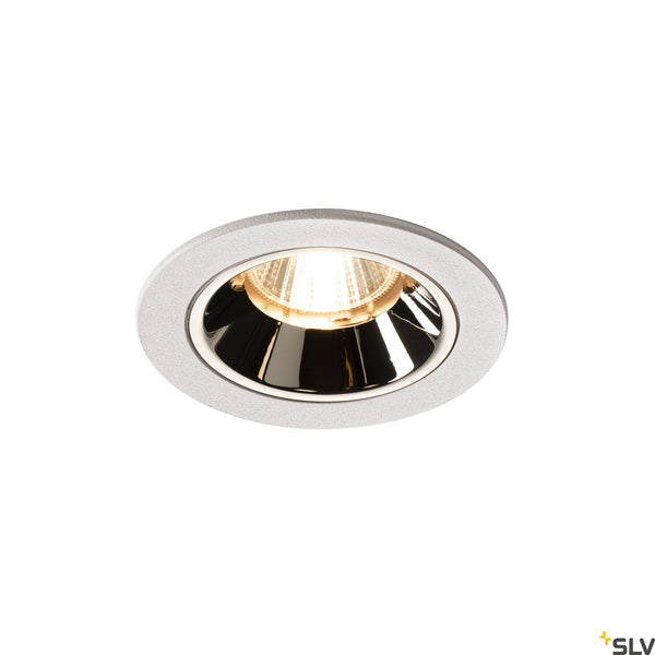 SLV NUMINOS DL S Indoor LED recessed ceiling light white/chrome 2700K 40° 1003786