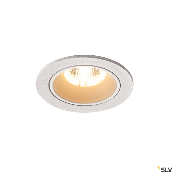 SLV NUMINOS DL S Indoor LED recessed ceiling light white/white 2700K 55° 1003788