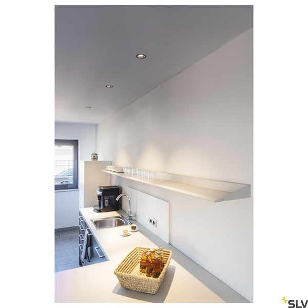 SLV NUMINOS DL S Indoor LED recessed ceiling light black/chrome 3000K 40° 1003798