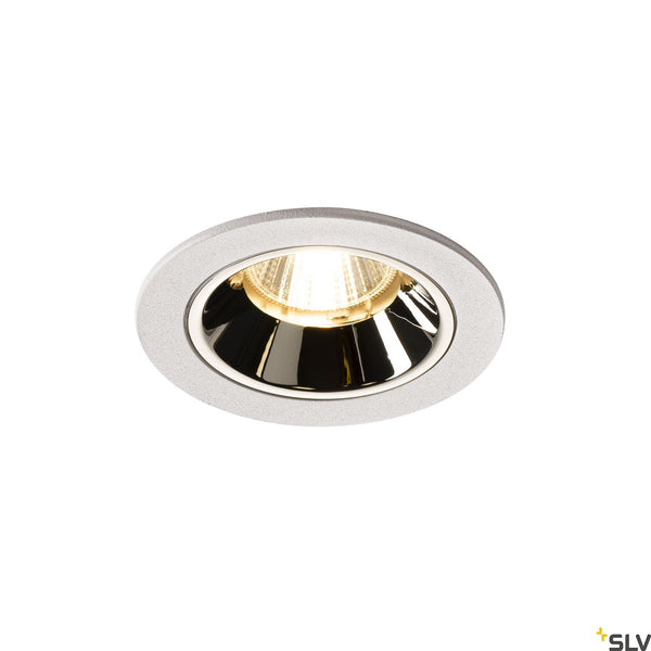 SLV NUMINOS DL S Indoor LED recessed ceiling light white/chrome 3000K 40° 1003810
