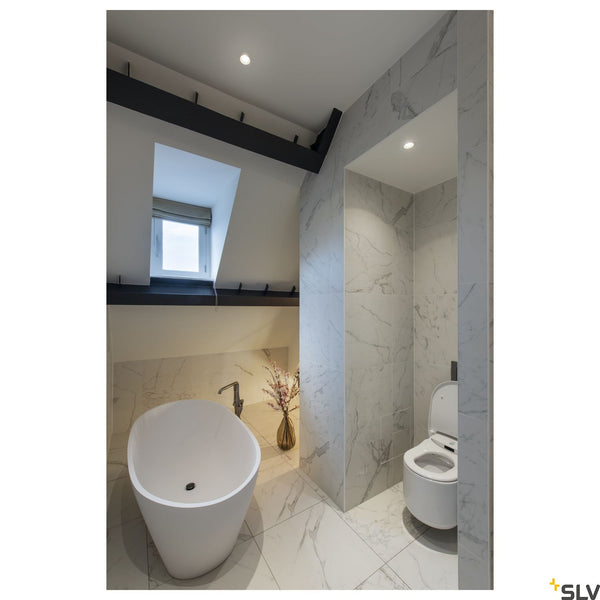 SLV NUMINOS DL S Indoor LED recessed ceiling light white/white 3000K 55° 1003812