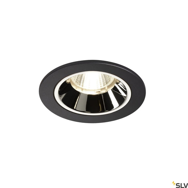 SLV NUMINOS DL S Indoor LED recessed ceiling light black/chrome 4000K 40° 1003822