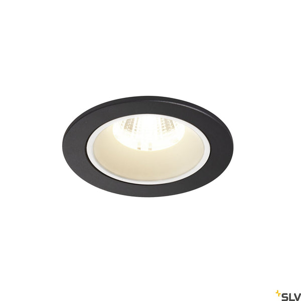 SLV NUMINOS DL S Indoor LED recessed ceiling light black/white 4000K 55° 1003824