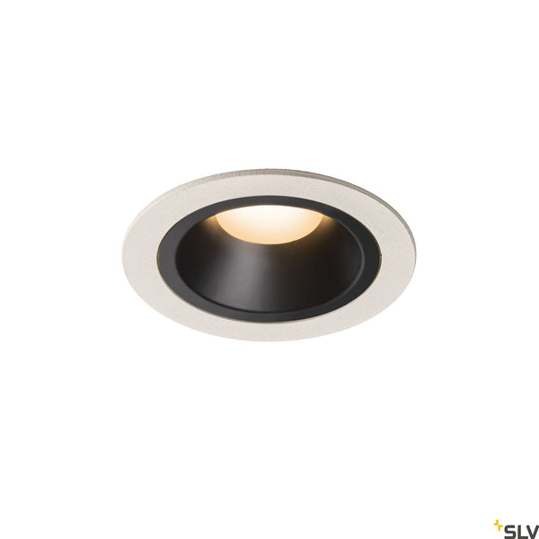 SLV NUMINOS DL M Indoor LED recessed ceiling light black/white 2700K 20° 1003853
