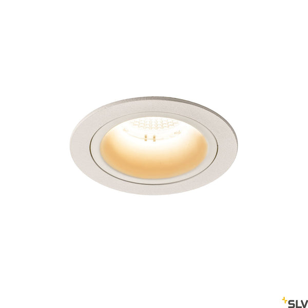 SLV NUMINOS DL M Indoor LED recessed ceiling light white/white 2700K 20° 1003854