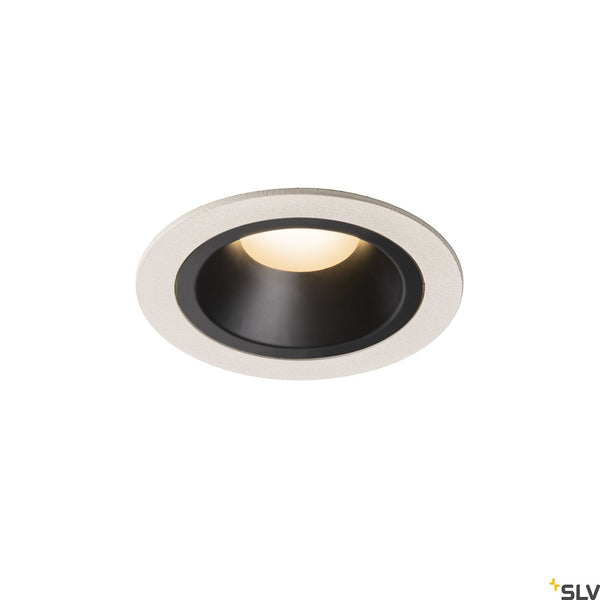 SLV NUMINOS DL M Indoor LED recessed ceiling light white/black 3000K 55° 1003883
