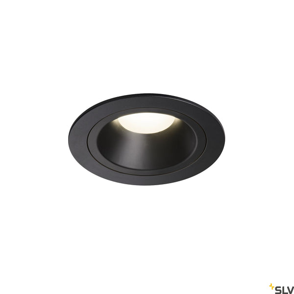 SLV NUMINOS DL M Indoor LED recessed ceiling light black/black 4000K 40° 1003892