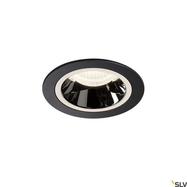 SLV NUMINOS DL M Indoor LED recessed ceiling light black/chrome 4000K 40° 1003894