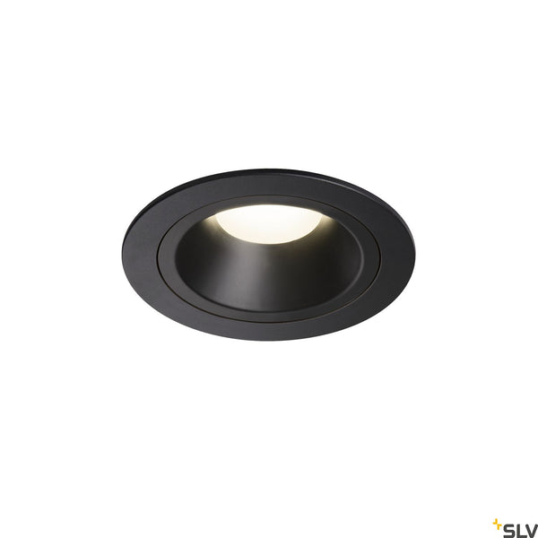 SLV NUMINOS DL M Indoor LED recessed ceiling light black/black 4000K 55° 1003895