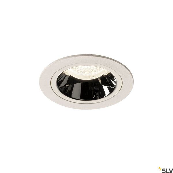 SLV NUMINOS DL M Indoor LED recessed ceiling light white/chrome 4000K 55° 1003909