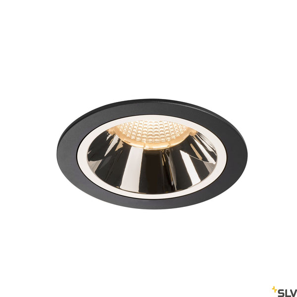SLV NUMINOS DL L Indoor LED recessed ceiling light black/chrome 2700K 20° 1003915