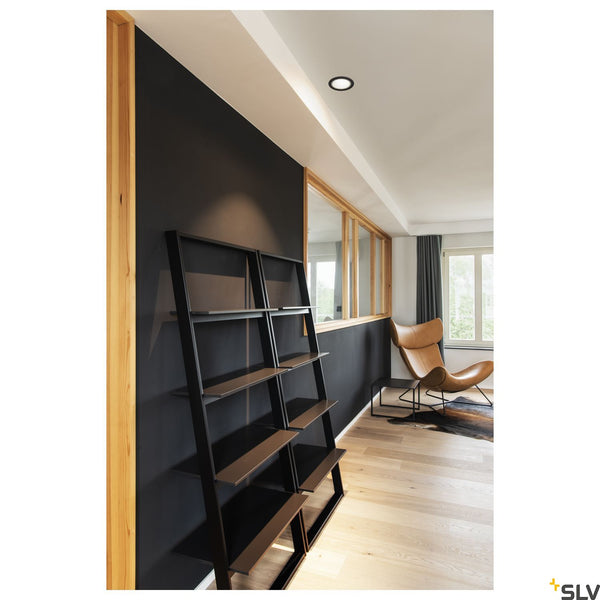 SLV NUMINOS DL L Indoor LED recessed ceiling light black/white 3000K 40° 1003941