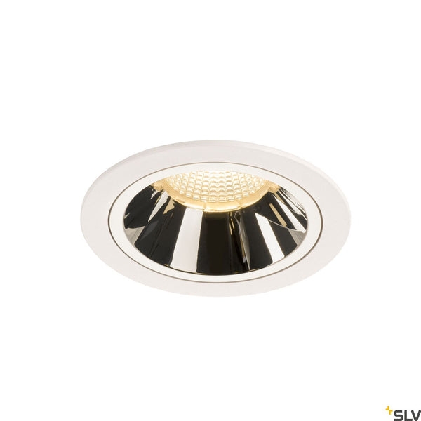 SLV NUMINOS DL L Indoor LED recessed ceiling light white/chrome 3000K 55° 1003957